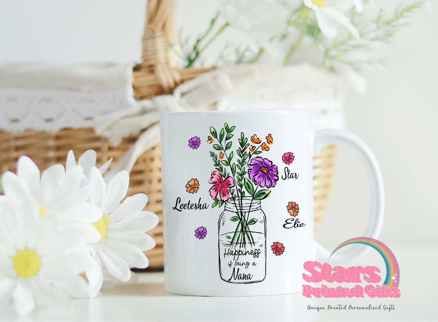 Custom Personalised Happiness Personalised 11/15oz Ceramic Mug