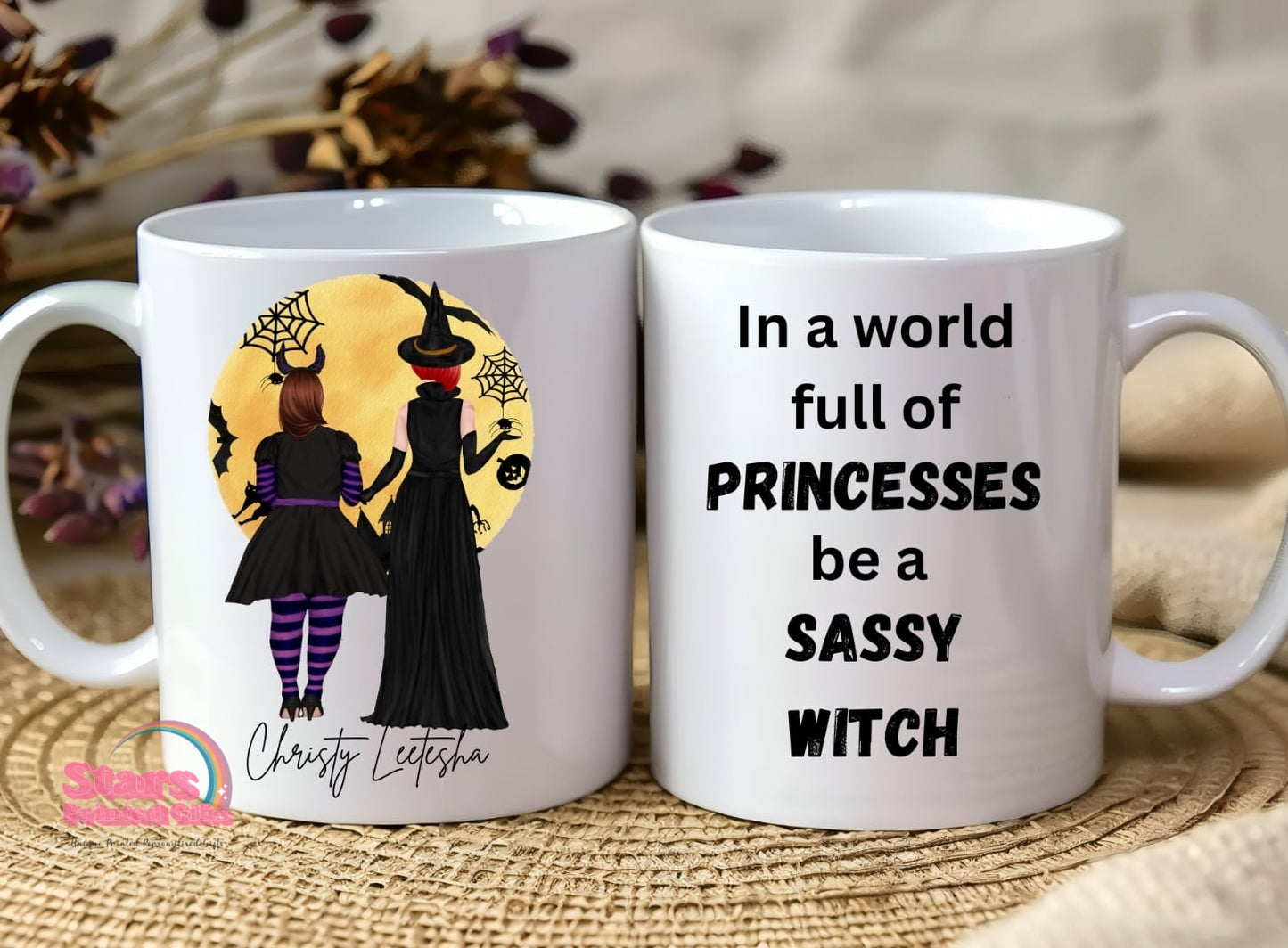 Halloween Personalised Ceramic Mug- Spooky Vibes