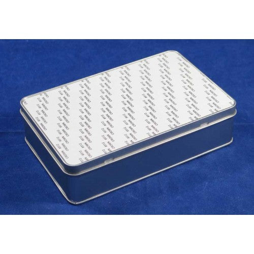 Personalised Teacher Metal Tin Box | Custom Rectangle Pencil Tin for Stickers, Pens & Pencils | Stationery Storage Box