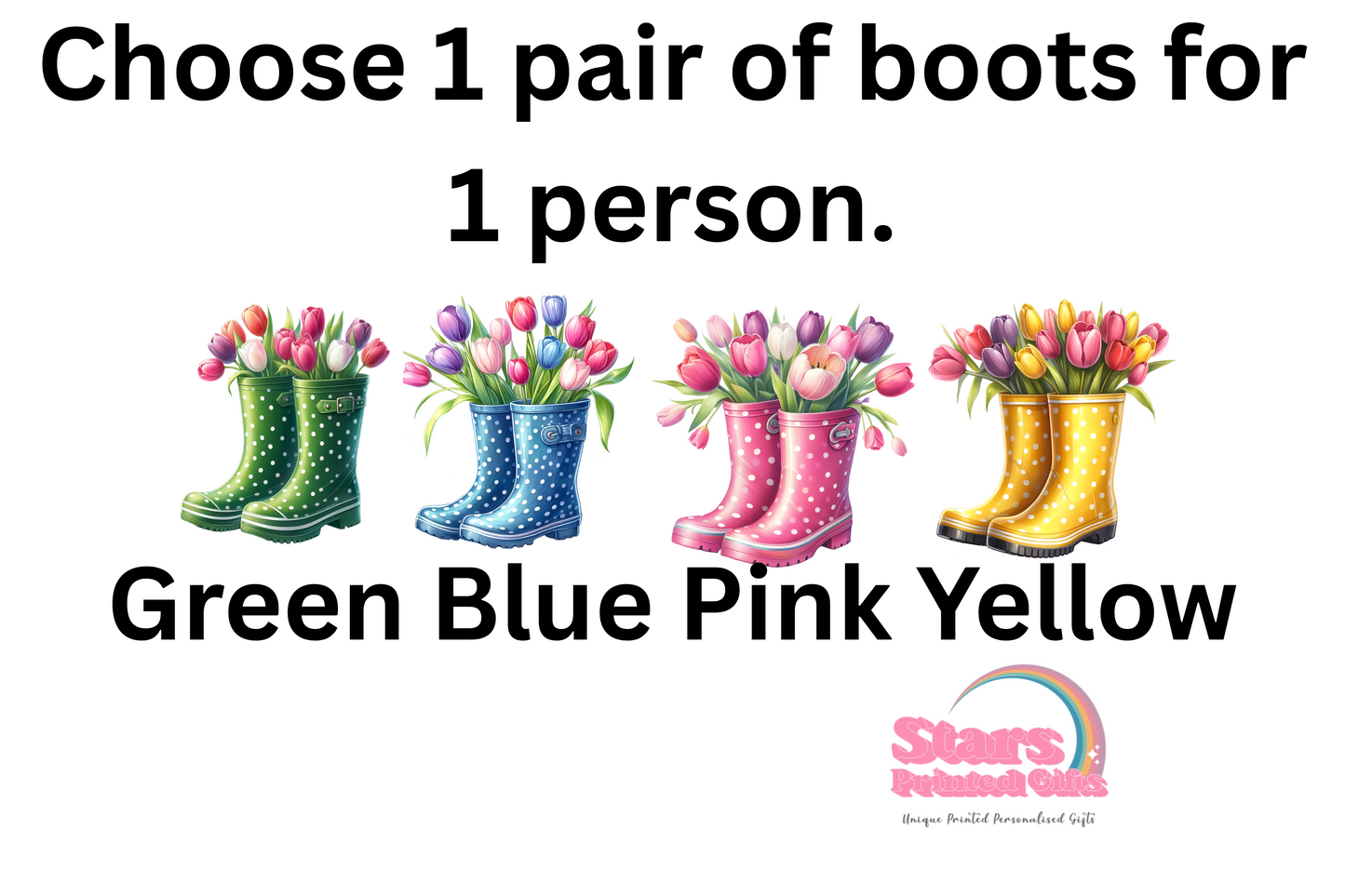 Mother's Day Gift,Personalised Jute Bag, Personalised Garden Boots.