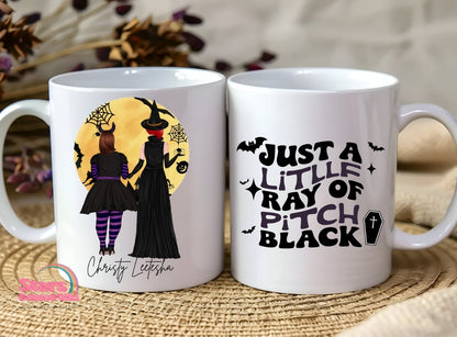 Halloween Personalised Ceramic Mug- Spooky Vibes