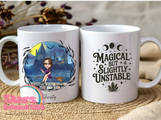 Halloween Personalised Ceramic Mug- Majical