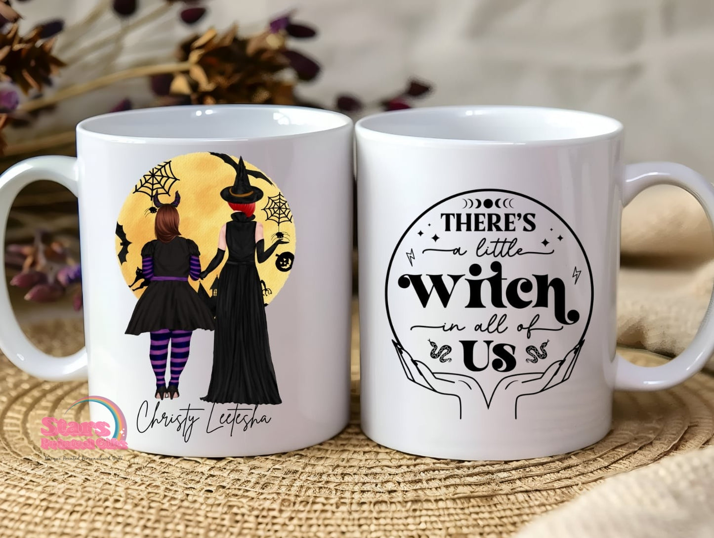 Halloween Personalised Ceramic Mug- Spooky Vibes