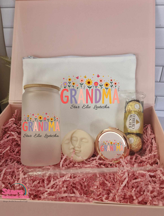 Gift Hamper For Grandma, Personalised Grandma Gift Set, Gift For Her