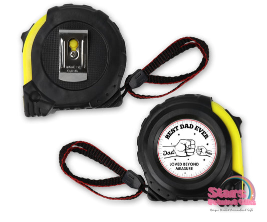Personalised Tape Measure,Gift For Dad, Gift For Him.