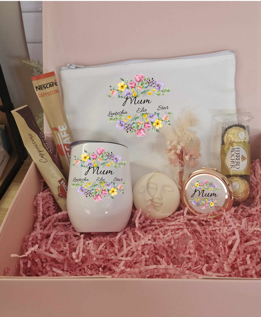 Mothers Day Gift Hamper, Personalised Coffee Lover Gift Hamper
